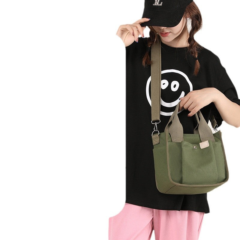 Women's Early Autumn Canvas Simple Versatile Bags