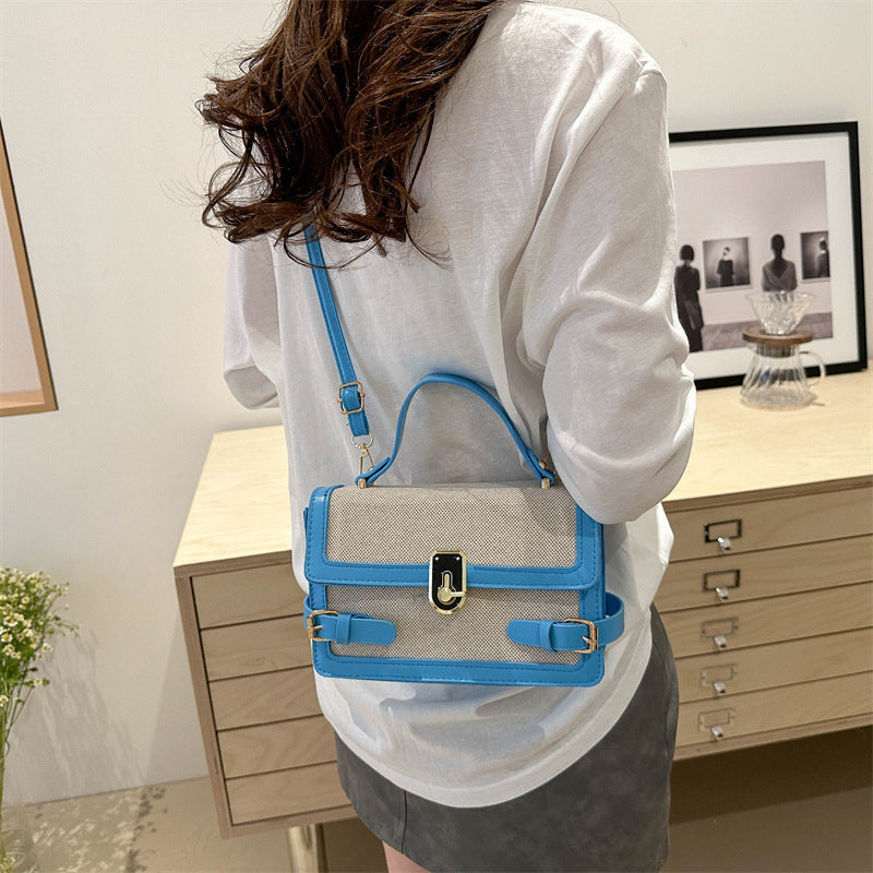 Popular Summer Trend Contrast Color Western Shoulder Bags