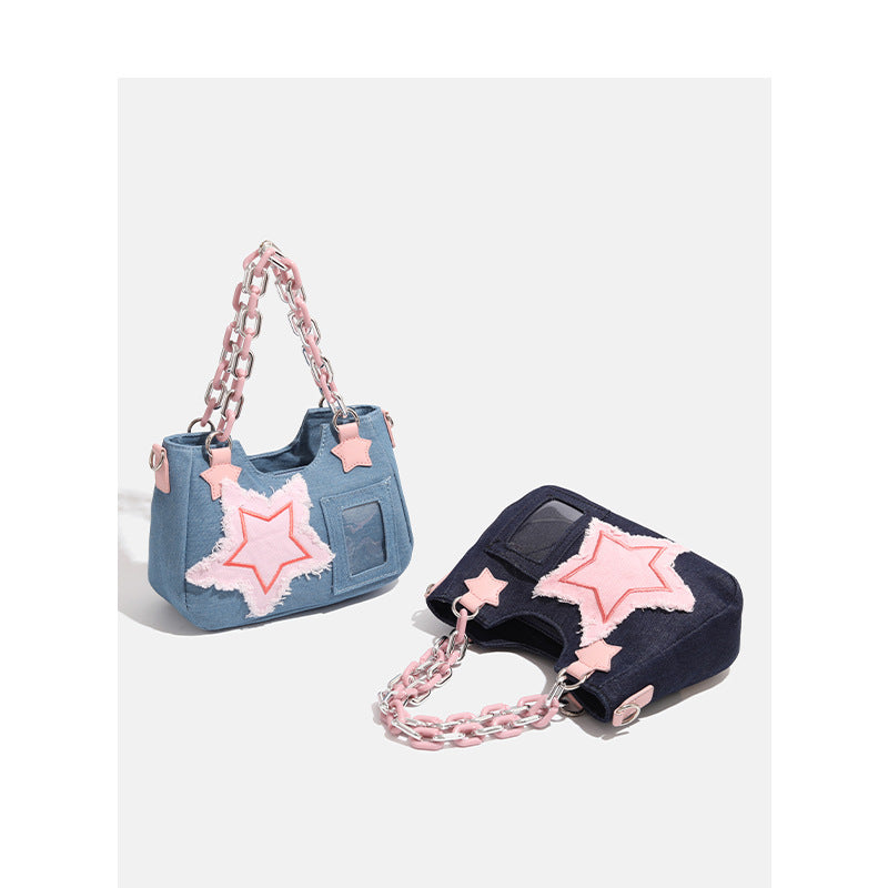 Peripheral Secondary Medium Food Volume Daily Cartoon Shoulder Bags
