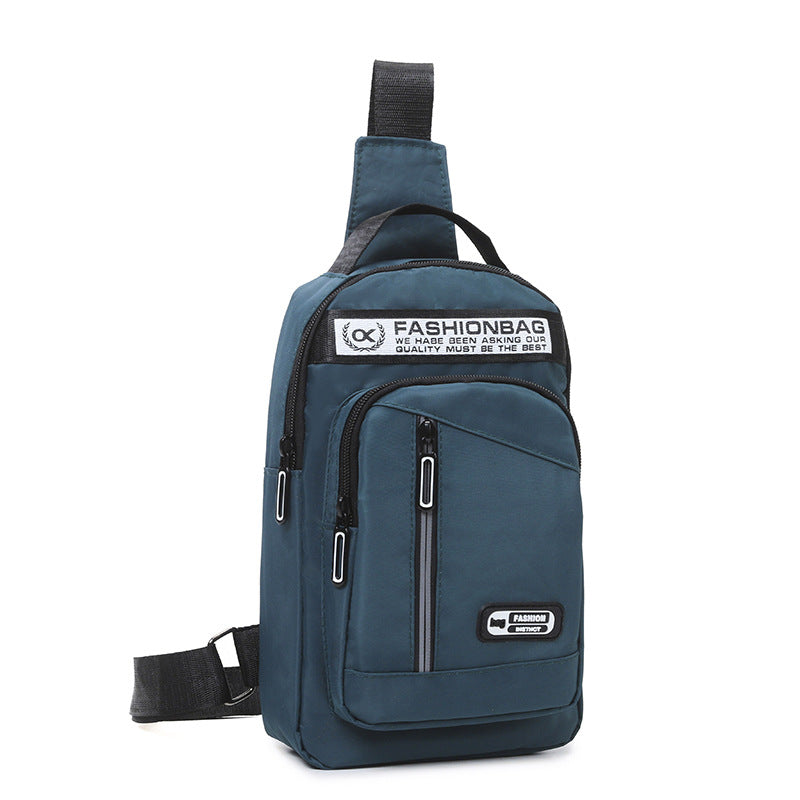 Men's Cool Elegant Running Luminous Waterproof Men's Chest Bags