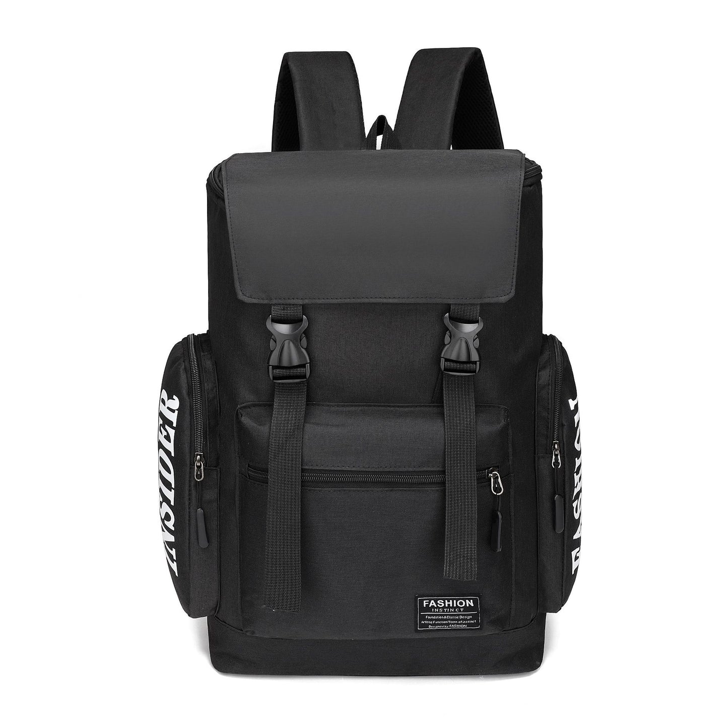 Men's Fashion Trendy Cool Flip Personalized Letter Backpacks