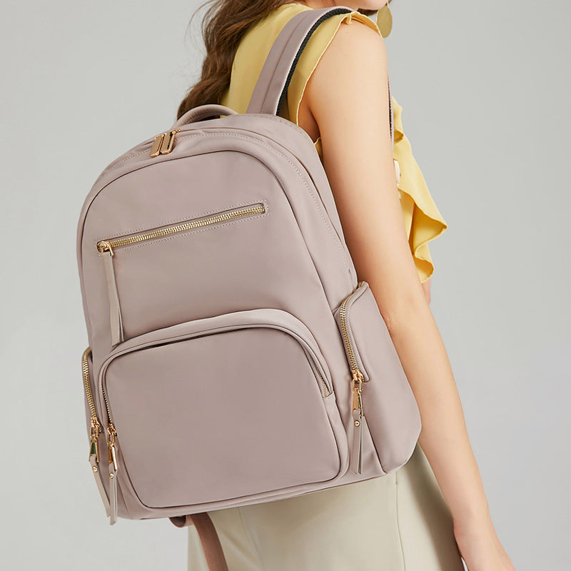 Graceful Female Oxford Computer Fashion Commuter Backpacks
