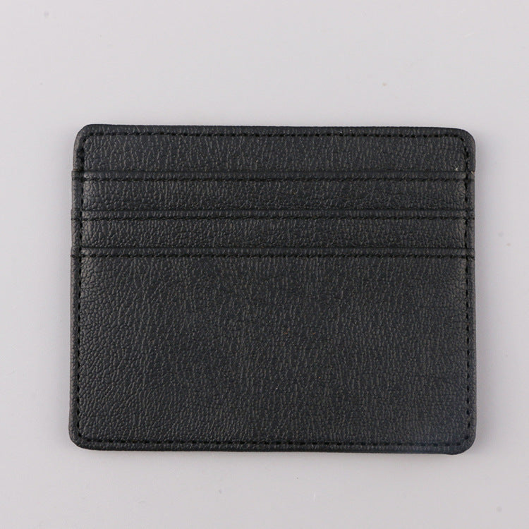 Cool Innovative Multiple Slots Leather Change Card Holder