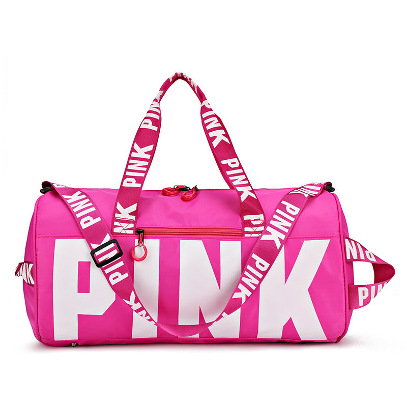 Pink Dry Wet Separation Portable Storage Travel Bags