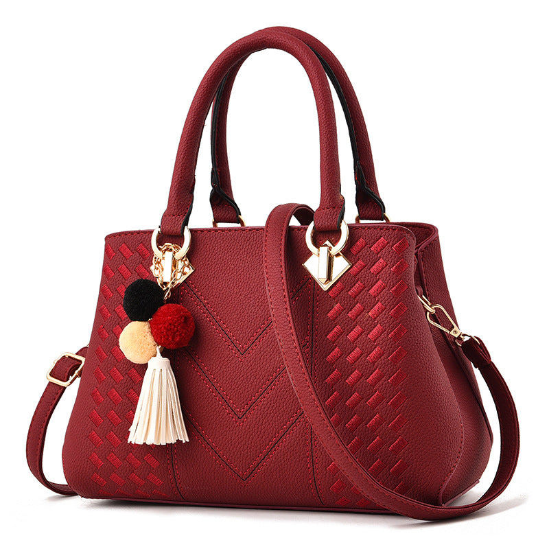 Women's Classic Beautiful Korean Fashion Generous Shoulder Bags