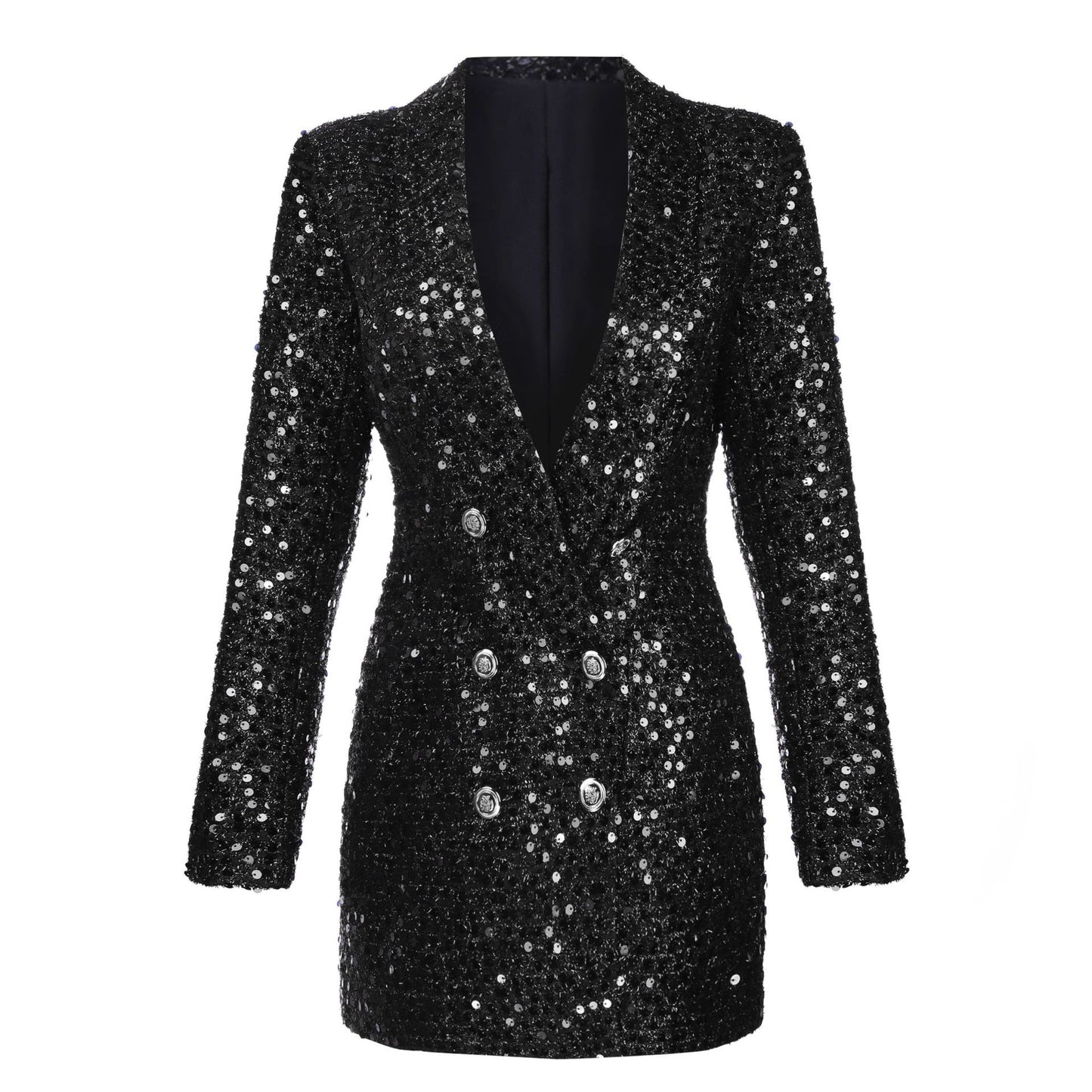 Women's New Graceful Fashion Temperament Sequined Blazers