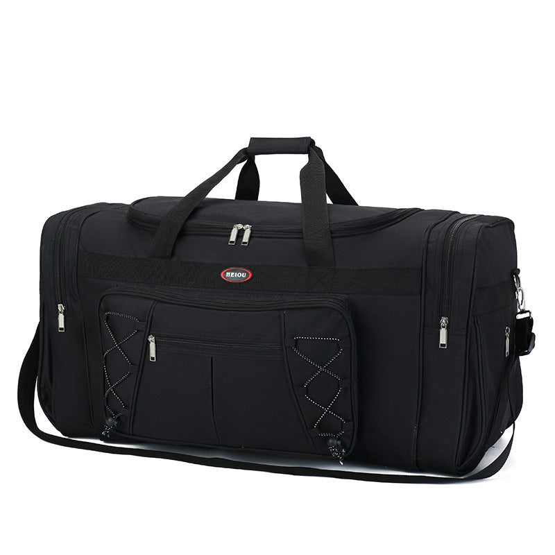 Women's & Men's & Large Capacity Portable Without Pull Travel Bags