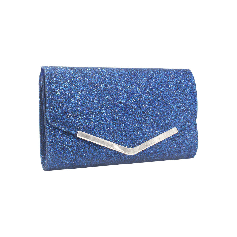 Women's Durable Fashion Dinner Flash Material Handbags