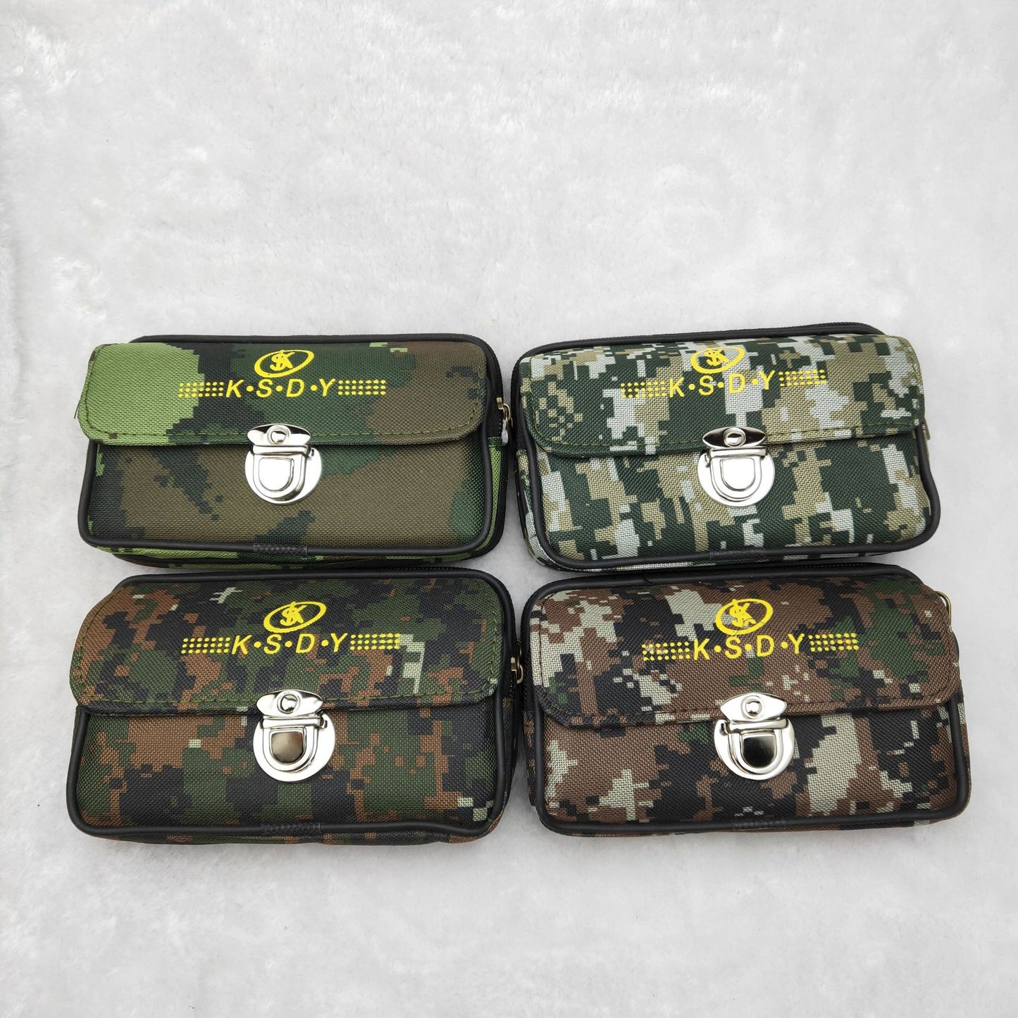 Men's Mobile Running Sundries Horizontal Camouflage Phone Bags