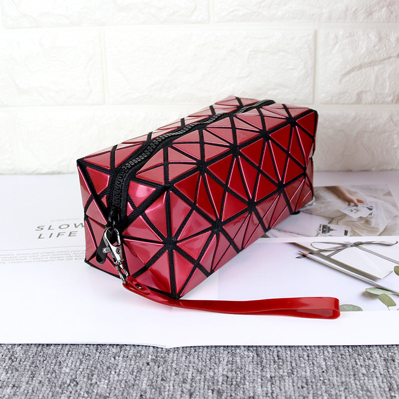 Women's Korean Style Foldable Creative Essential Oil Storage Cosmetic Bags
