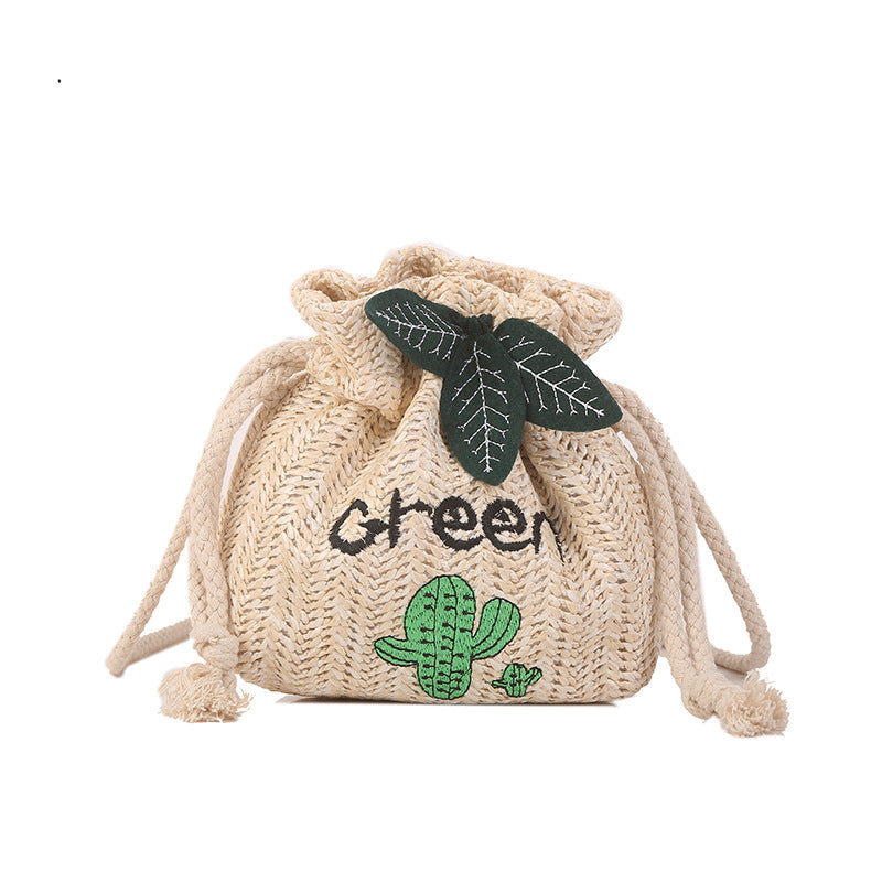 Women's Woven Summer Fresh Western Style Beach Bags