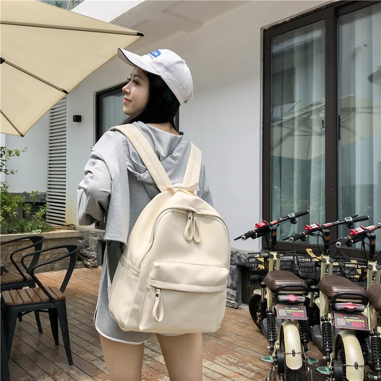 Women's Style Simple Vintage Leather Fashion High Backpacks