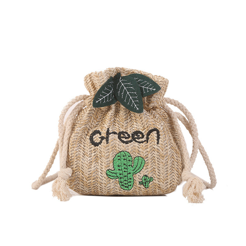 Women's Woven Summer Fresh Western Style Beach Bags