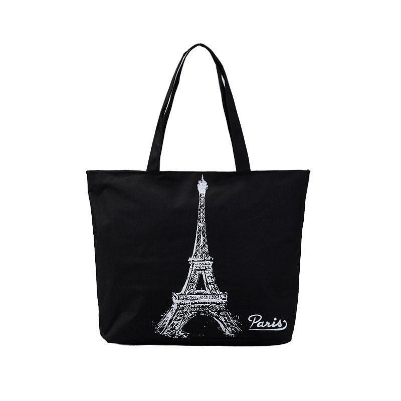 Women's Shopping Artistic Canvas Korean Style Fashion Shoulder Bags