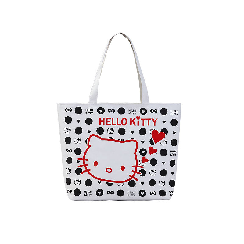 Women's Shopping Artistic Canvas Korean Style Fashion Shoulder Bags