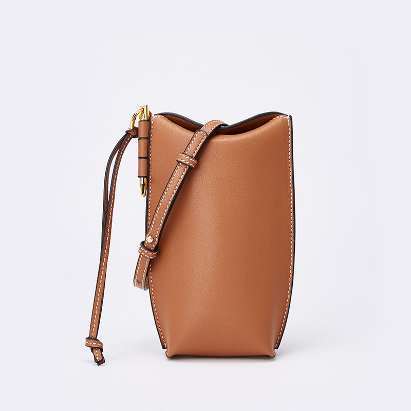 Women's Fashion Mini Vintage Leather For Phone Bags