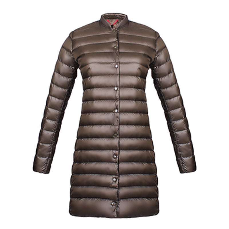 Women's Small Round Neck Long Sleeve Cuff Jackets