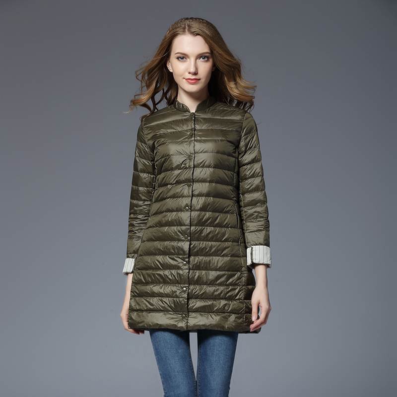 Women's Small Round Neck Long Sleeve Cuff Jackets