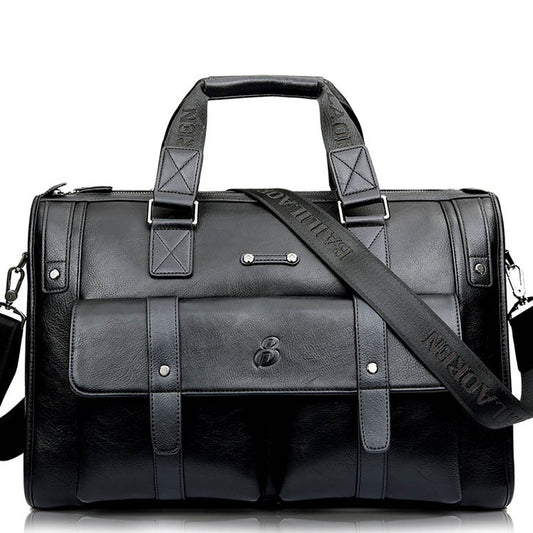 Men's Portable Horizontal Large Capacity Short Trip Men's Messenger Bags
