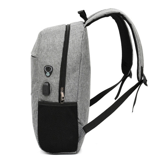 Men's Comfortable Three-piece Charging Leisure Fashion Backpacks
