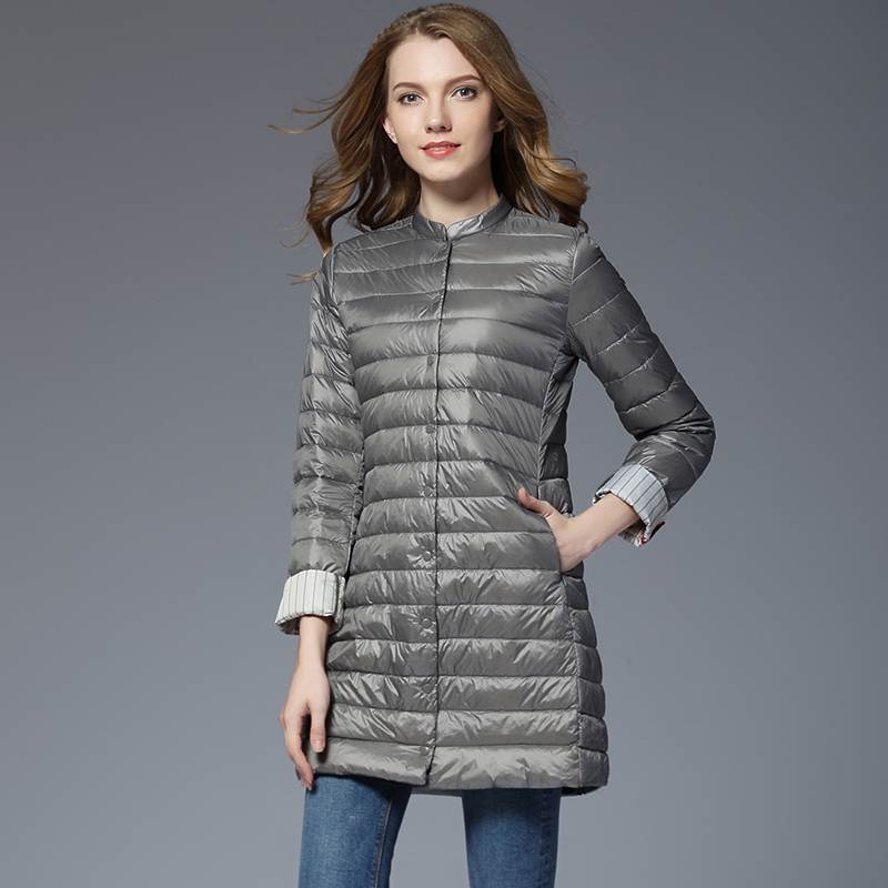 Women's Small Round Neck Long Sleeve Cuff Jackets