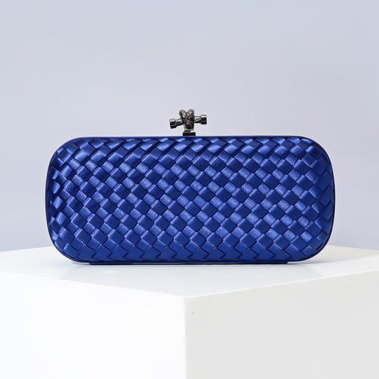 Women's Graceful Silk Hand-woven Simplicity Dinner Evening Bags