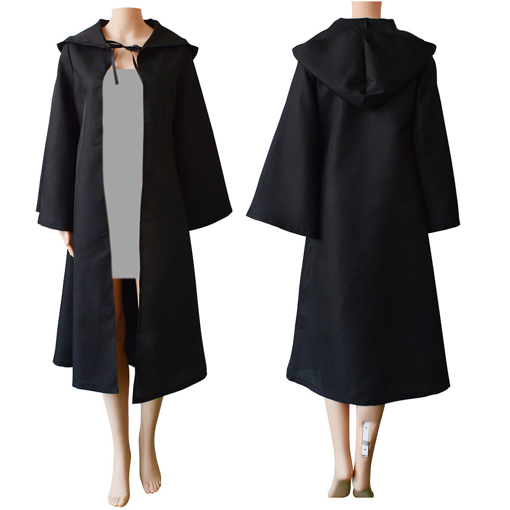 Halloween Death Cloak Medieval Adult One-piece Dress