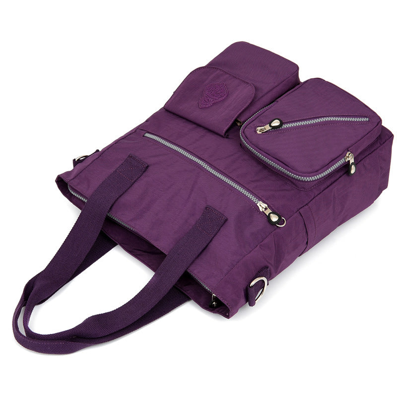 Women's Stylish Creative Nylon Flower With Handbags