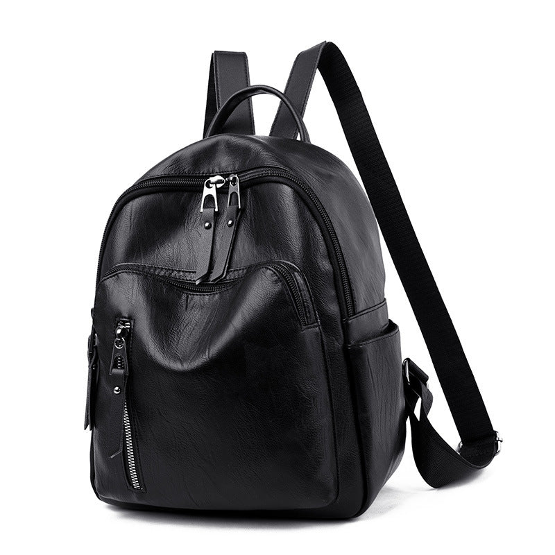 Women's For Trendy Korean Versatile Fashion Soft Backpacks