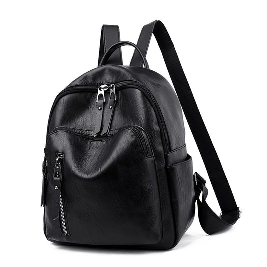 Women's For Trendy Korean Versatile Fashion Soft Backpacks