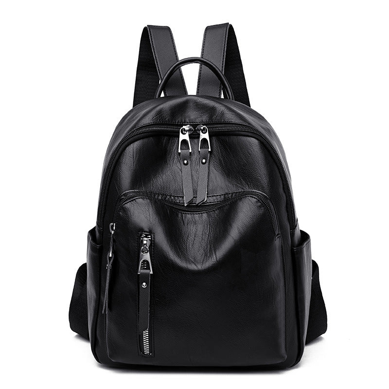 Women's For Trendy Korean Versatile Fashion Soft Backpacks