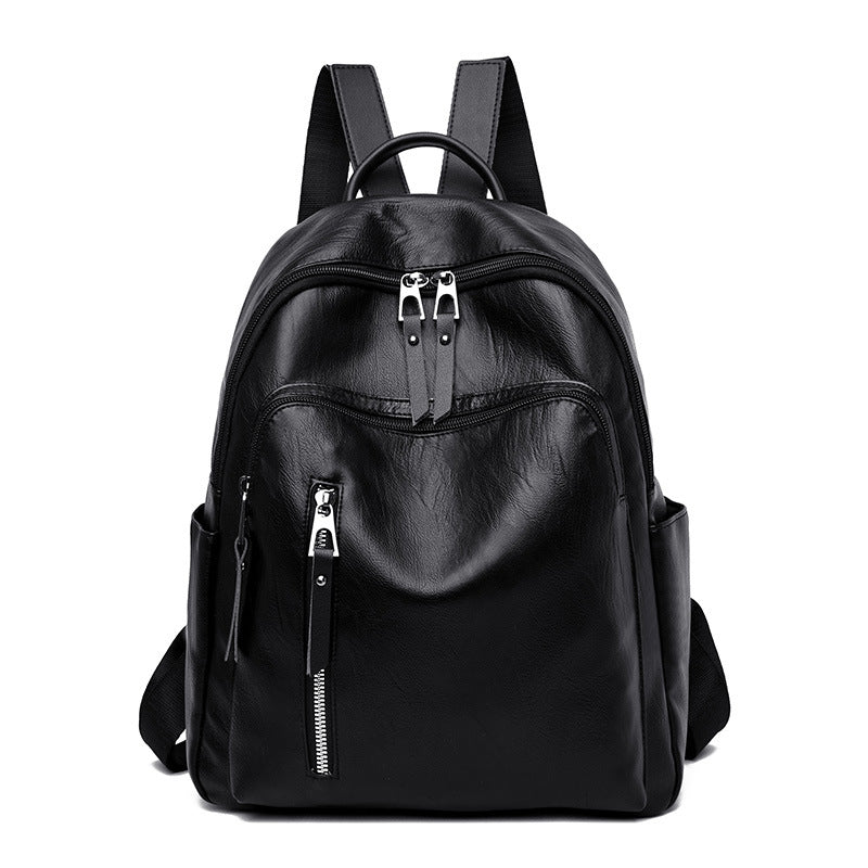 Women's For Trendy Korean Versatile Fashion Soft Backpacks