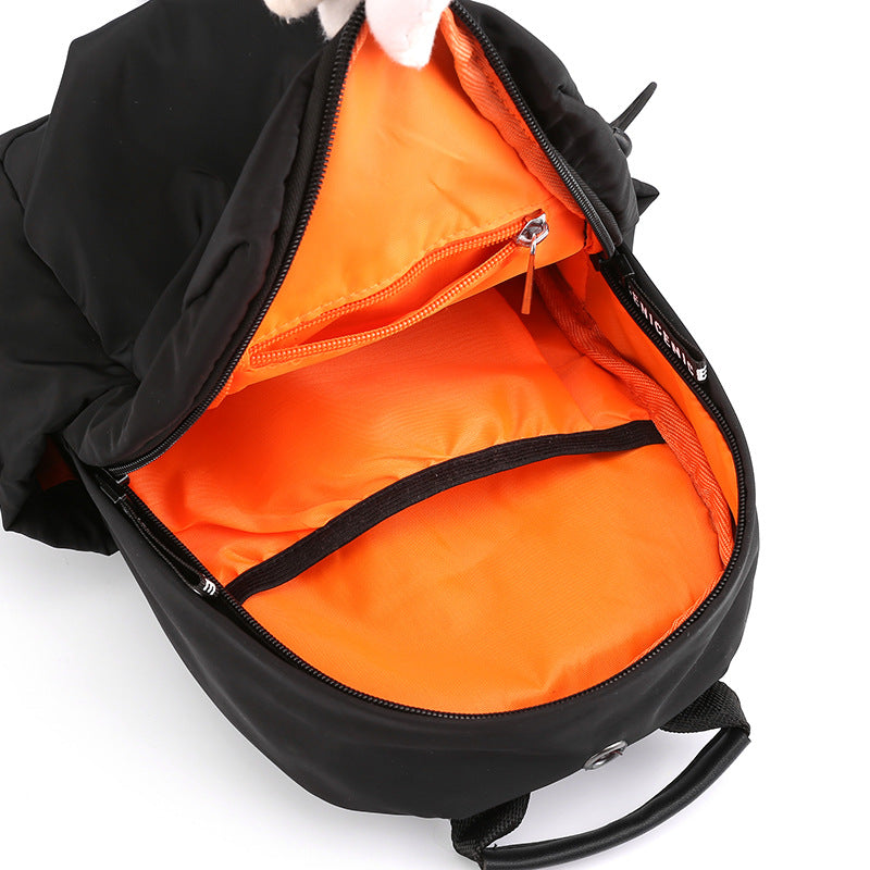 Men's Korean Style Personalized Pleated Nylon Men's Chest Bags