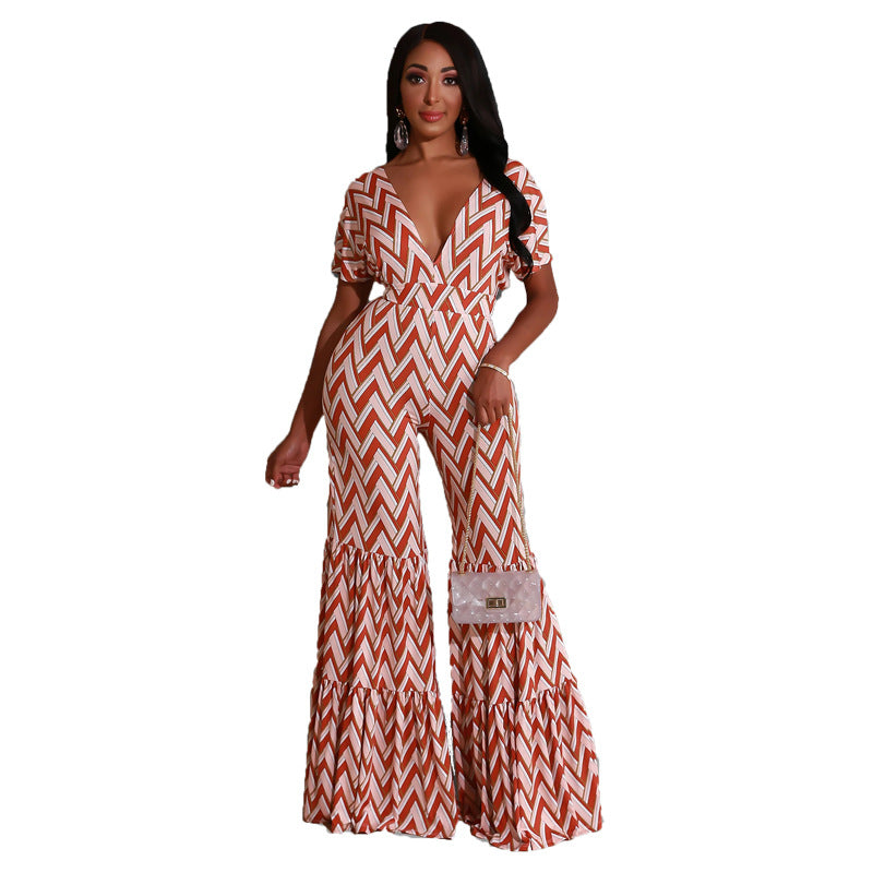 Innovative Women's Classic Style Summer Small Jumpsuits