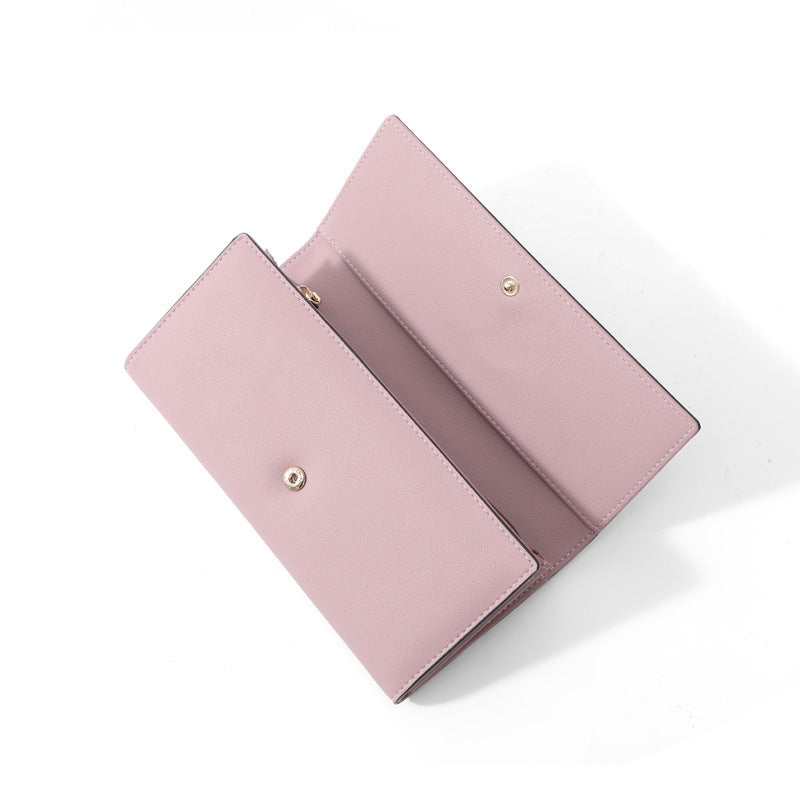Women's Long Korean Style Zipper Fashion Ladies Wallets