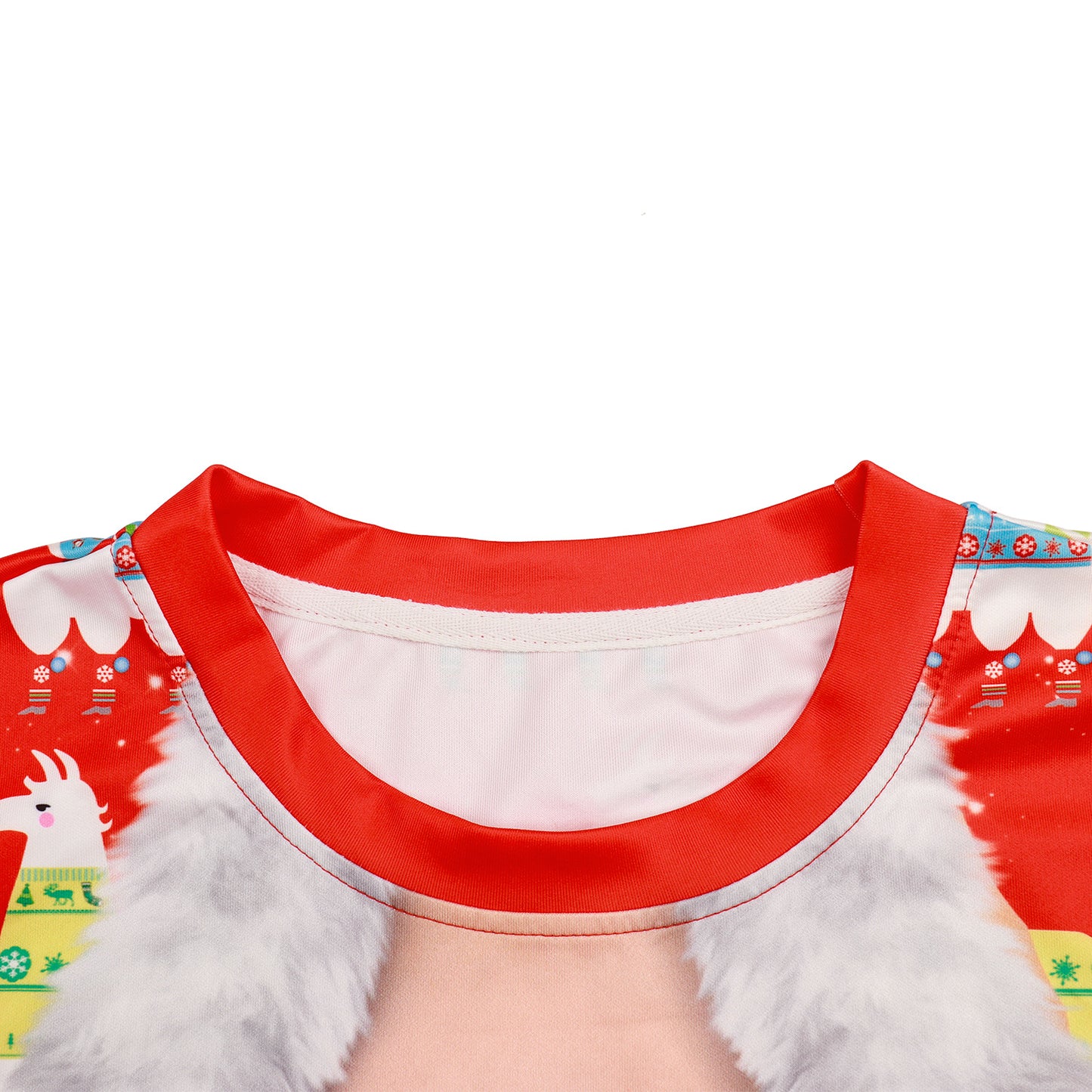 Festival Spoof Sexy Navel Hair Digital Printed Women's Sweater, Sweater