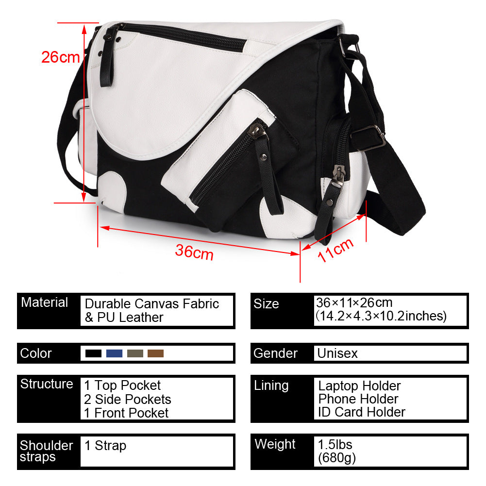 Women's & Men's & American Drama Evil Power Peripheral Men's Shoulder Bags