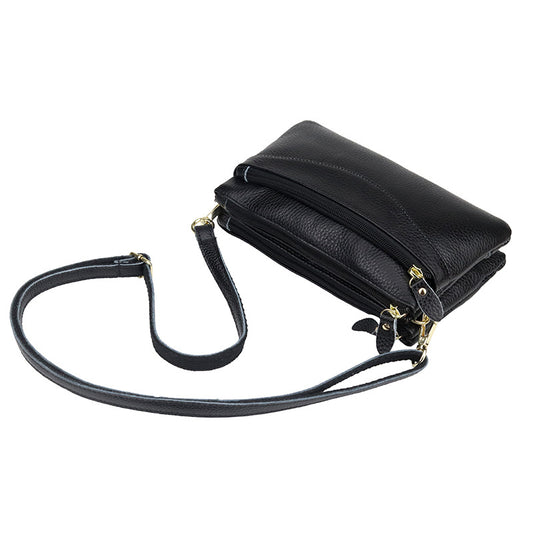 Women's Top Layer Leather Fashion Genuine For Crossbody Bags