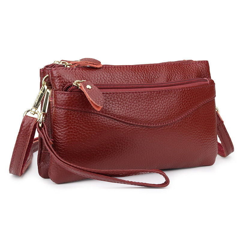 Women's Top Layer Leather Fashion Genuine For Crossbody Bags