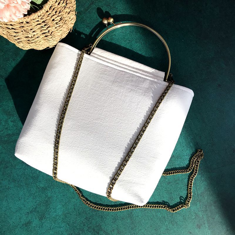 Cotton Linen Hand Holding Handmade Cheongsam Handbags