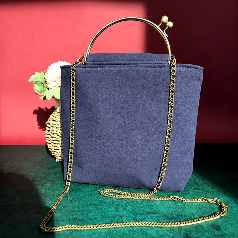 Cotton Linen Hand Holding Handmade Cheongsam Handbags