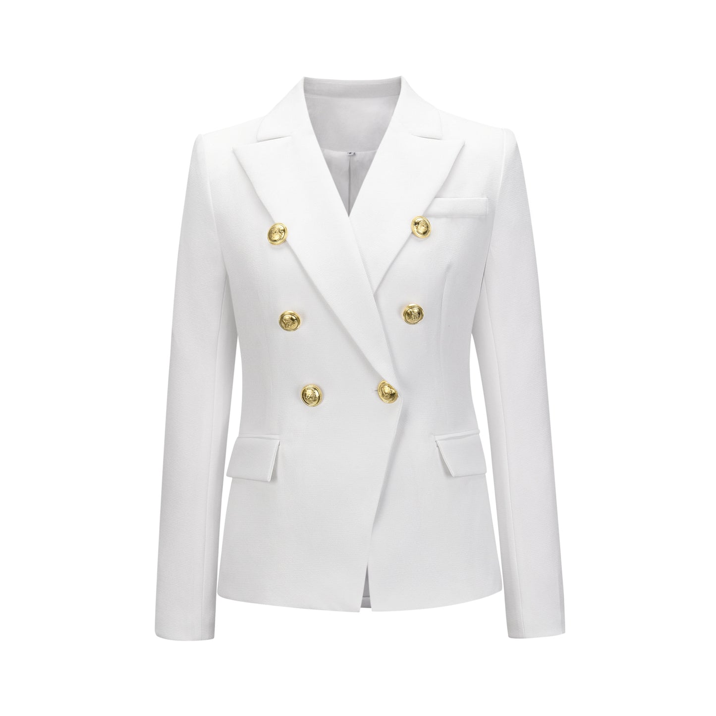 Women's Pretty Small Fashion Double Breasted Blazers