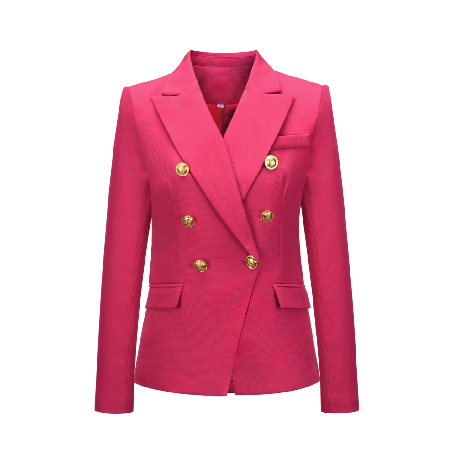 Women's Pretty Small Fashion Double Breasted Blazers
