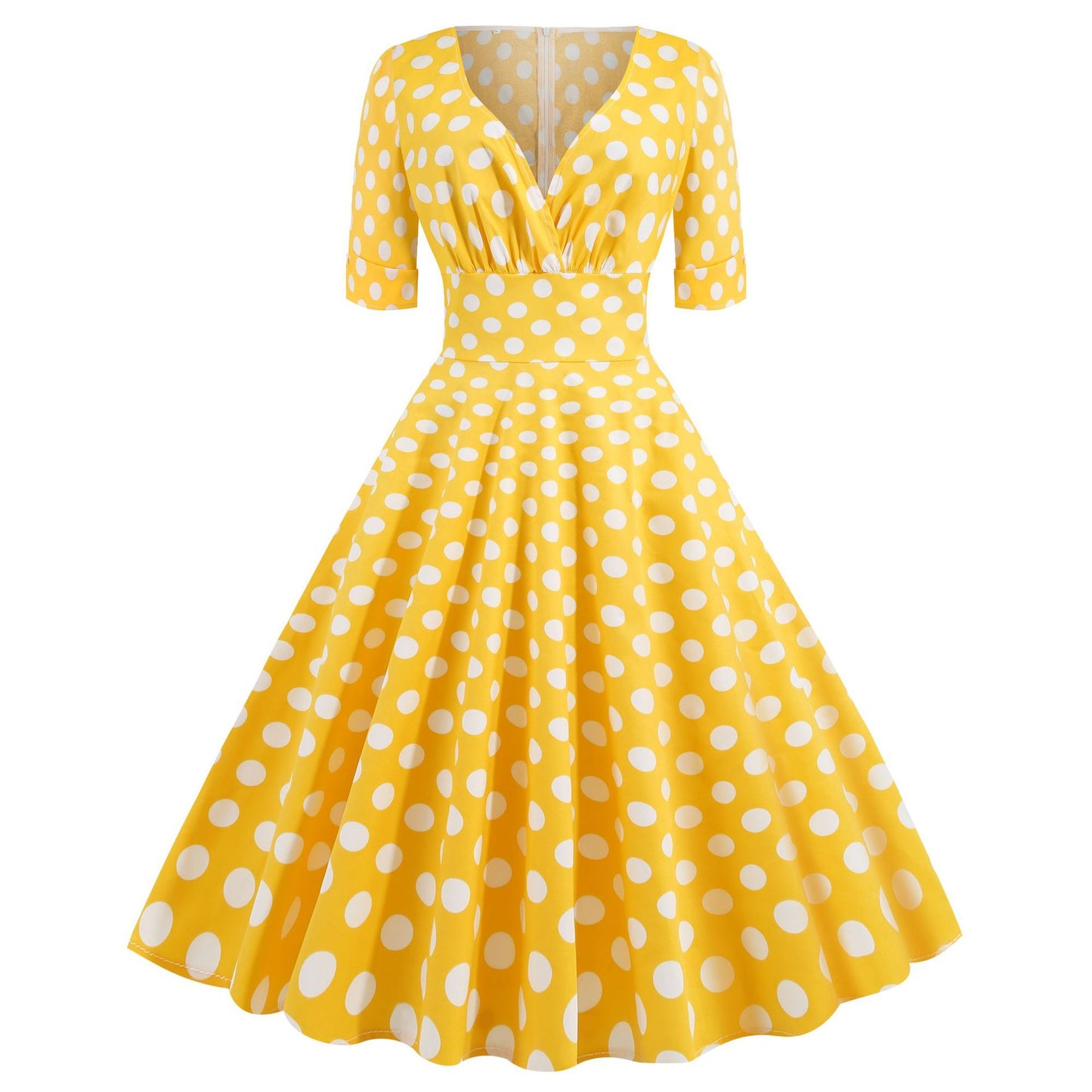 Print Dress Pettiskirt Slim Fit Fashion Dresses
