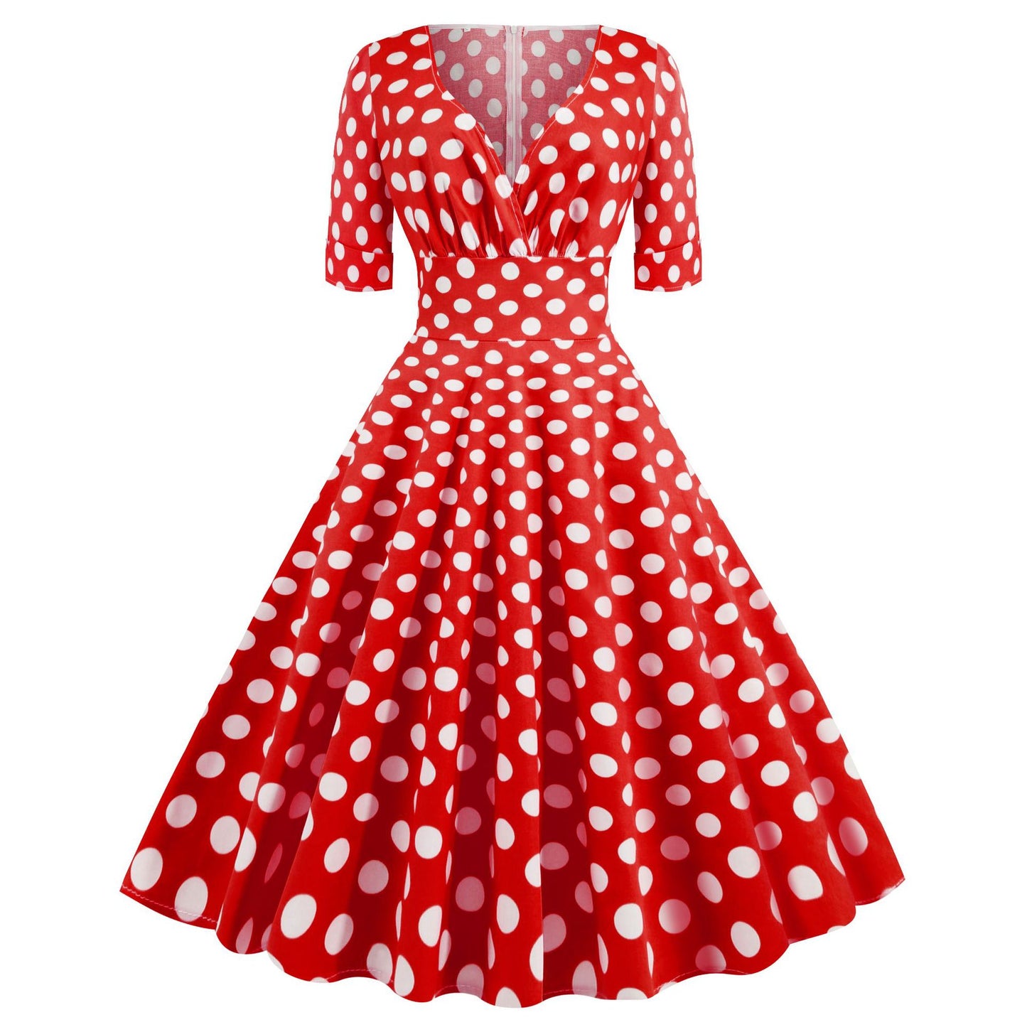 Print Dress Pettiskirt Slim Fit Fashion Dresses