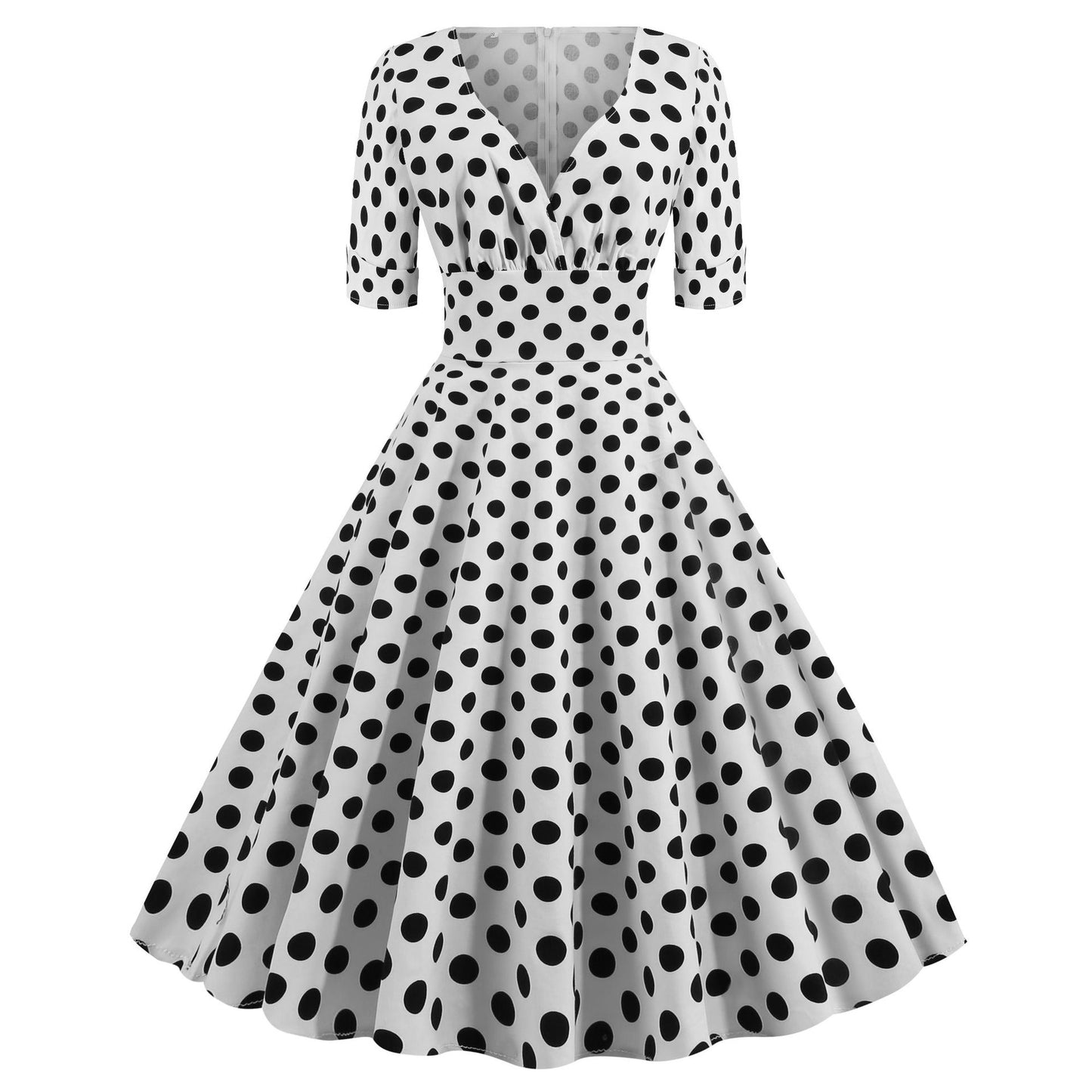 Print Dress Pettiskirt Slim Fit Fashion Dresses