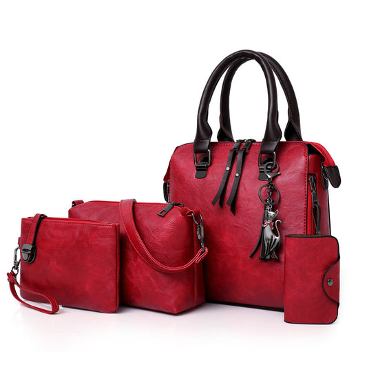 Women's Comfortable Fashion Retro Match Sets Crossbody Bags