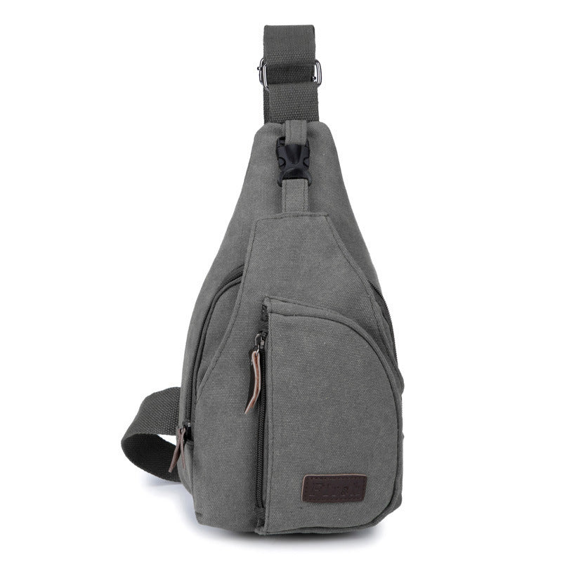 Men's Innovative Pretty Korean Style Canvas Men's Chest Bags