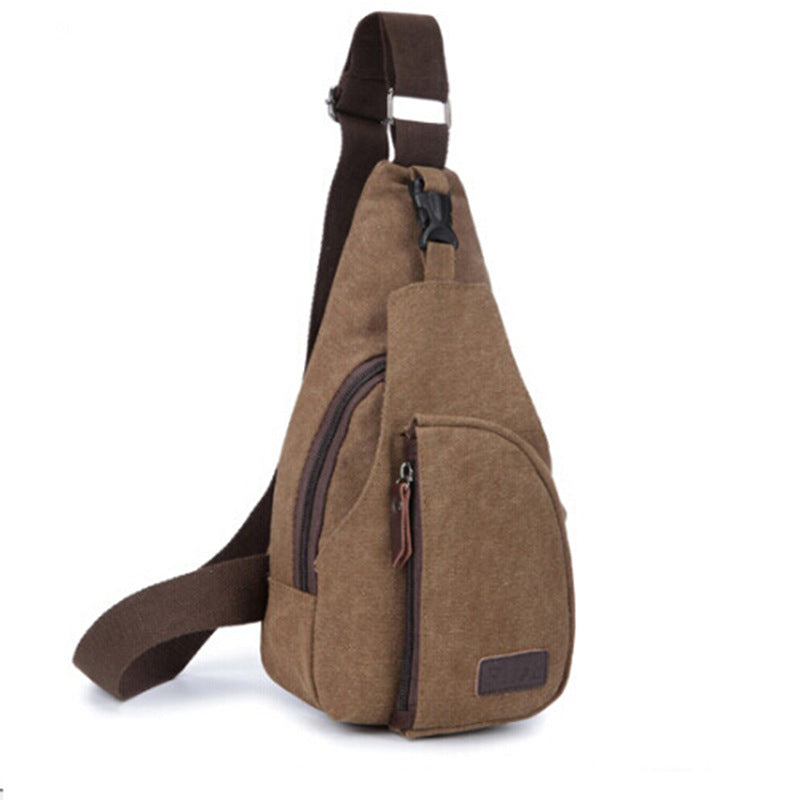Men's Innovative Pretty Korean Style Canvas Men's Chest Bags