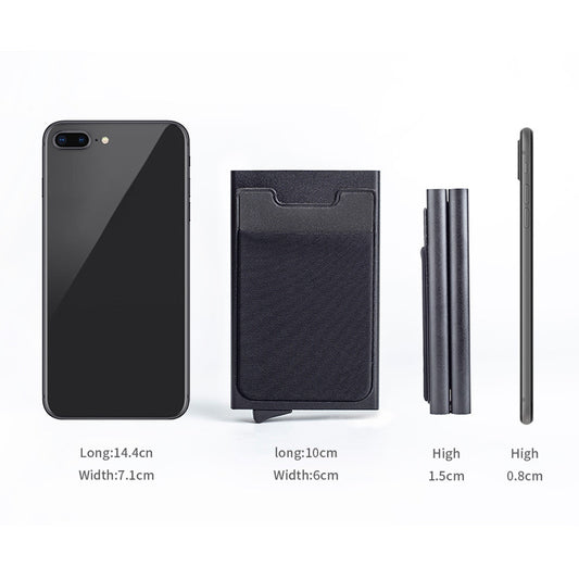 Patent One-piece Aluminum Alloy Double Box Purses